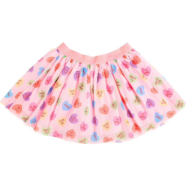 Candy Hearts Valentine's Day Tutu, Multi | Maisonette