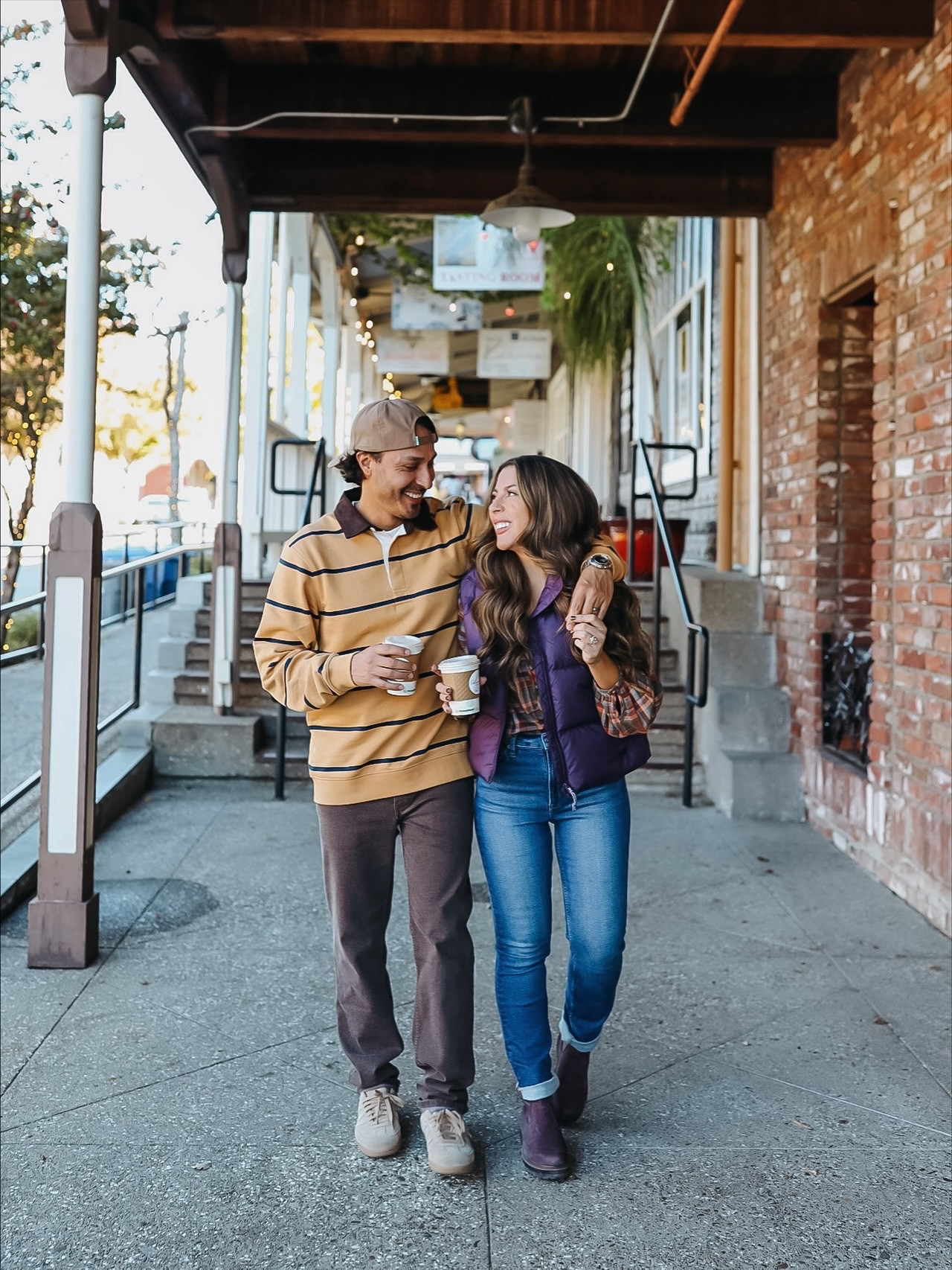 #LLBeanPartner Our local outdoor ice rink just opened for the holiday season, so Albie and I decided to have ourselves a little day date (check out my stories to see how that went). Loveeee our new gear from @llbean!! My vest and Albie’s pullover are two of my top picks for gifting this season. Grab yours via the link in my bio. #BeanOutsider #giftsforher #giftsforhim