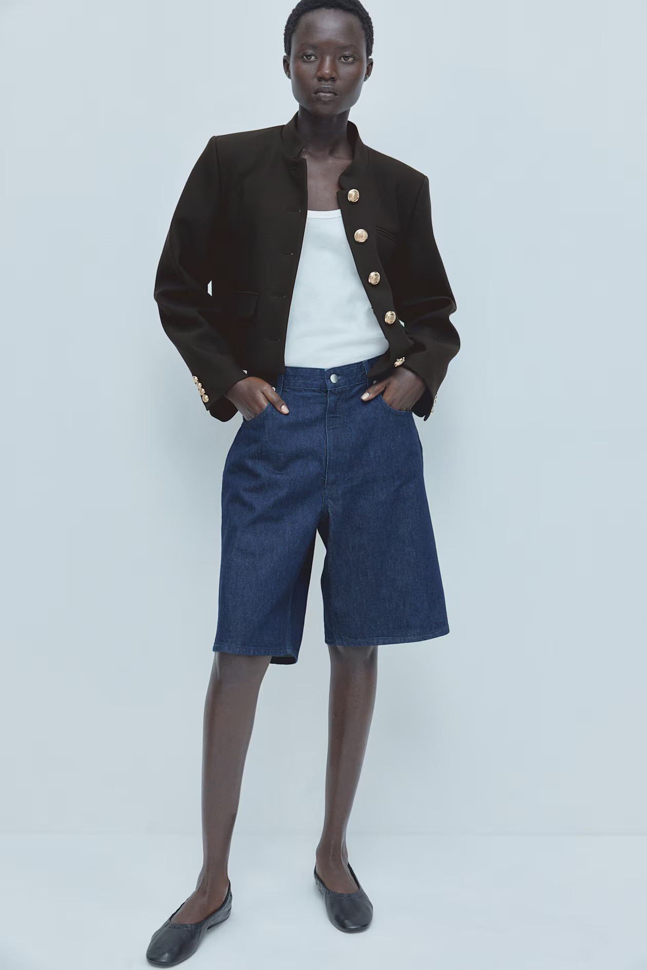 Button-Front Jacket | H&M (US + CA)