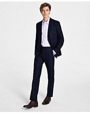 Calvin Klein Men's Slim-Fit Wool Infinite Stretch Suit Separates - Macy's | Macy's