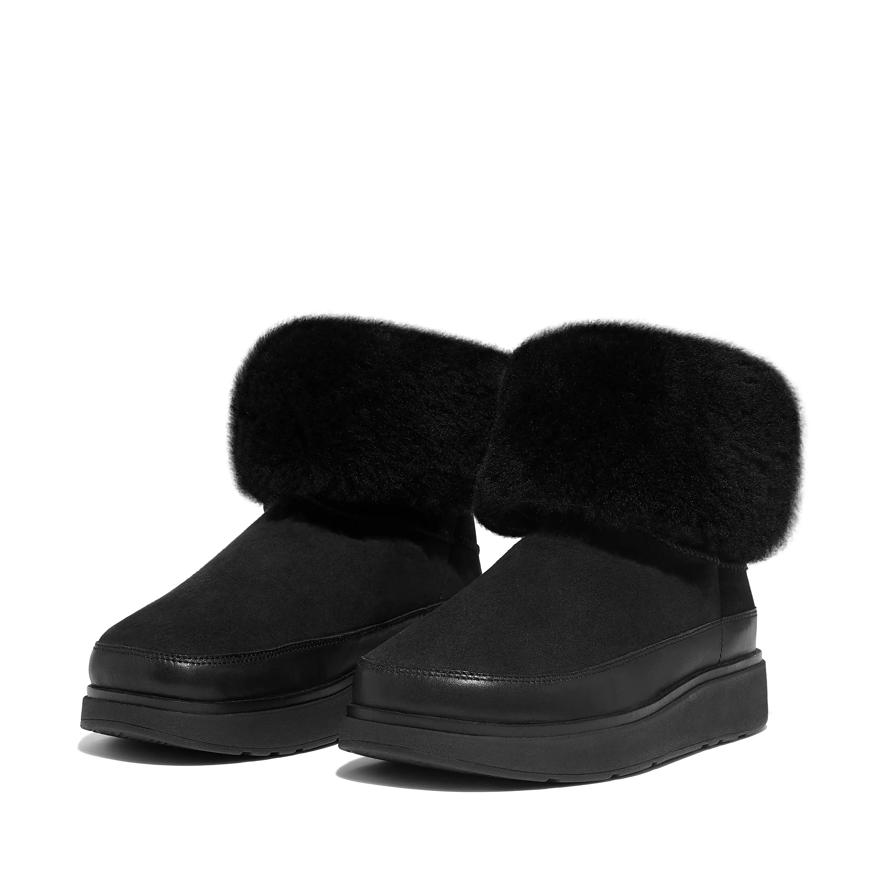 GEN-FF Short Double-Faced Shearling Boots | FitFlop (US)