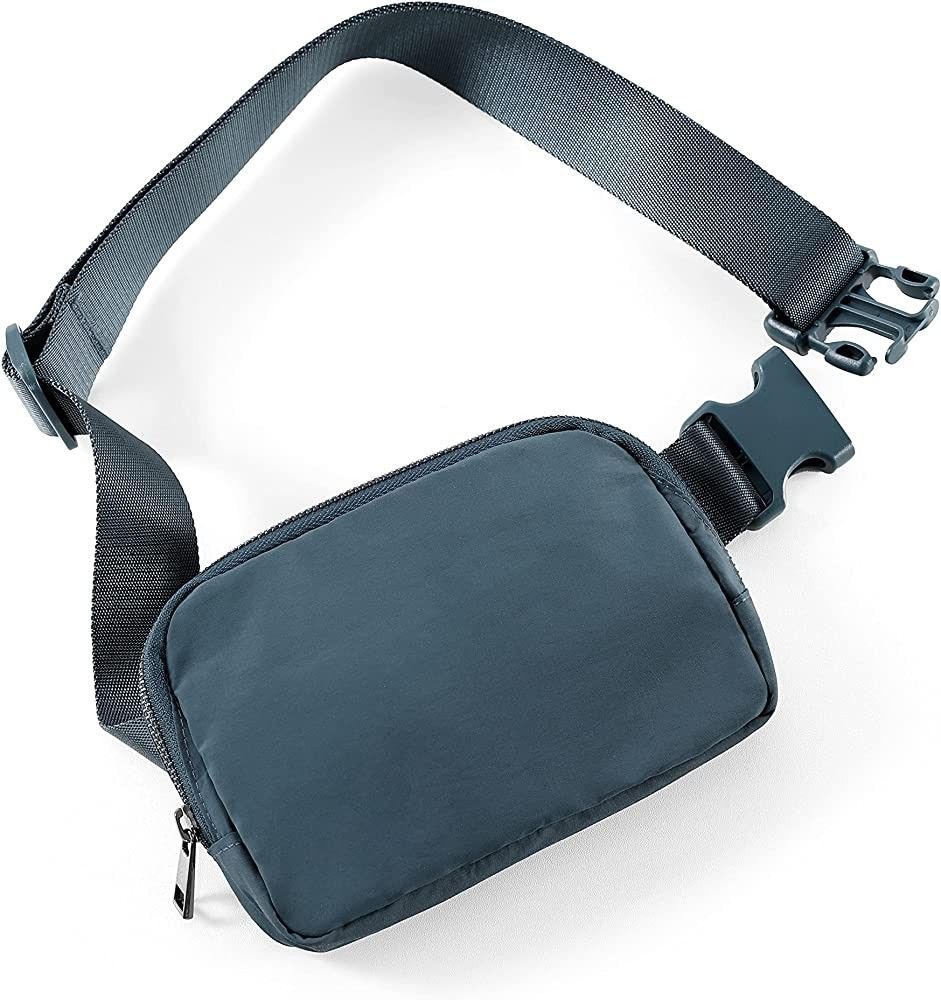 ODODOS Unisex Mini Belt Bag with Adjustable Strap Small - Lululemon Dupe | Amazon (US)