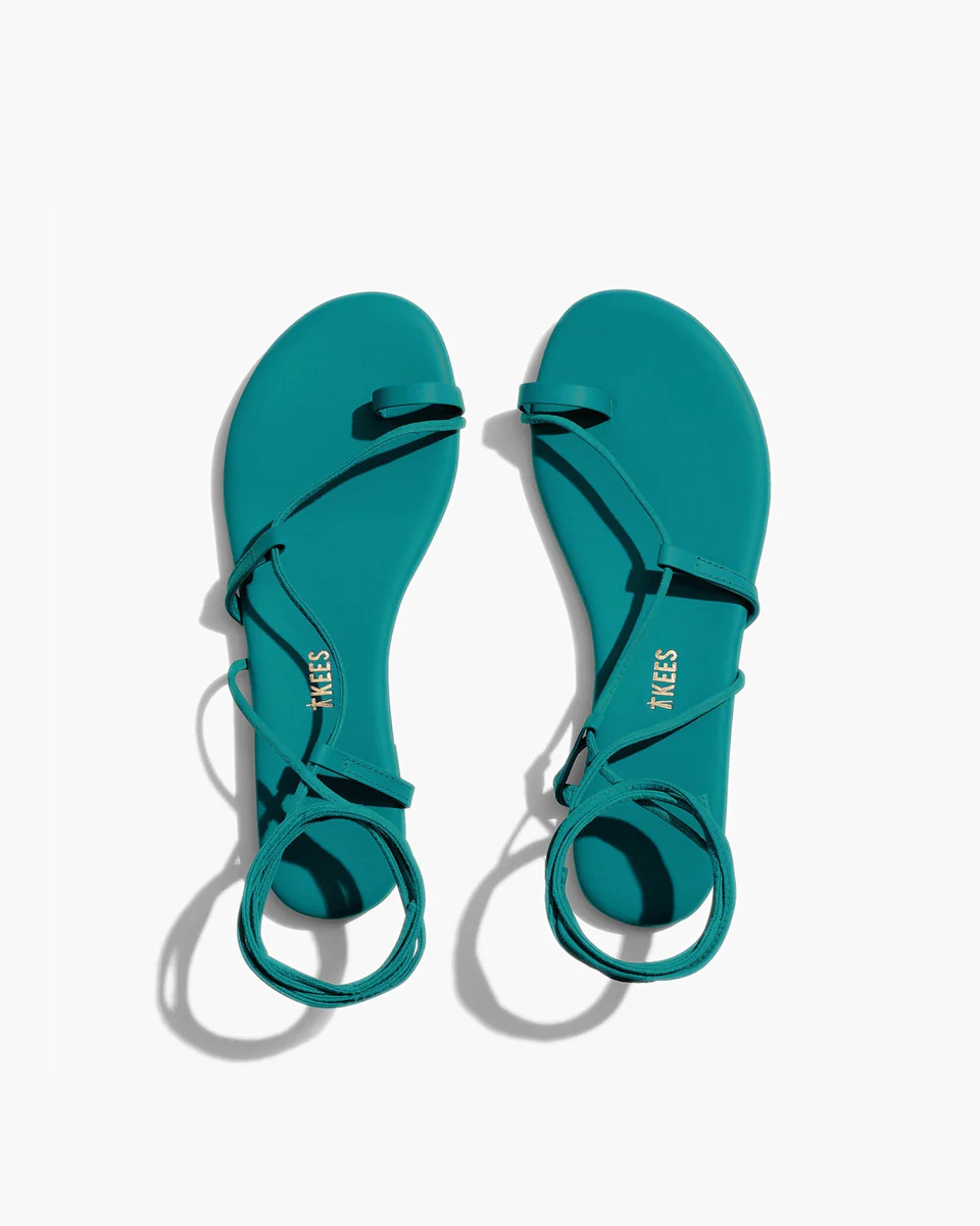 Jo Pigments in Emerald | Sandals | Women's Footwear | TKEES