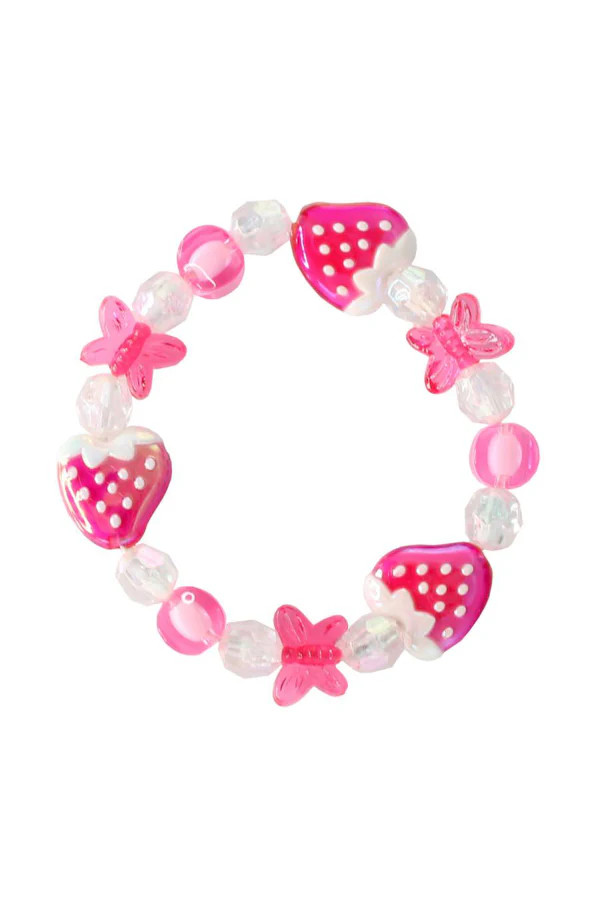 Very Merry Strawberry Bracelet | The Frilly Frog