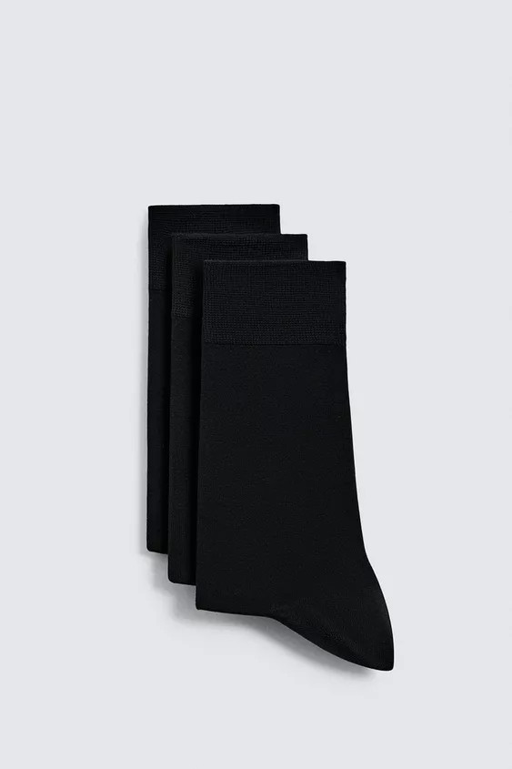 MERZERISIERTE SOCKEN 3ER-PACK | Zara DE