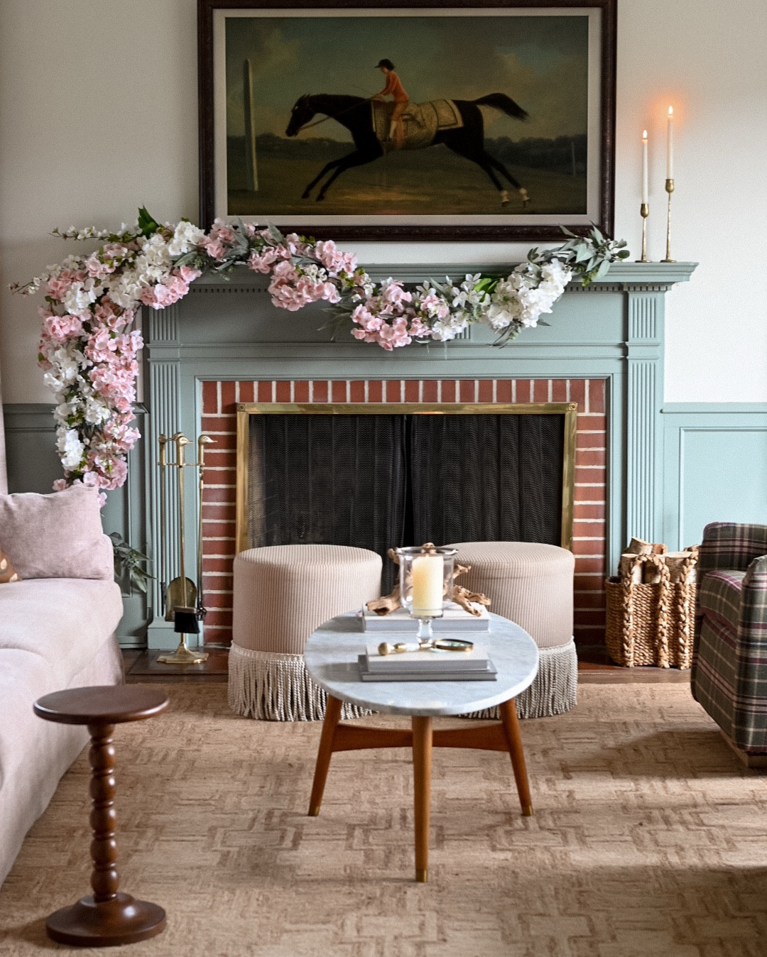 Bridgerton inspired me to put my spring garland up this year!  It makes me smile every time I walk by!  

#LTKSeasonal #LTKHome #LTKspring