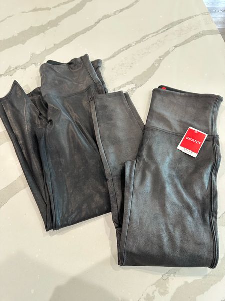 My favorite faux leather leggings now come in fleece lined and WOW. So soft and not too thick! Just enough to keep you warm. Very slimming. I’ve been wearing my faux leather Spanx for 3 years now. 

#LTKGiftGuide #LTKworkwear #LTKmidsize
