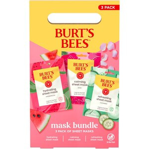 Burt's Bees Mask Sheet Mask Trio | CVS Health