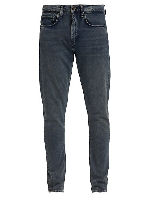 Fit 1 Bradbury Skinny-Fit Mid-Rise Loopback Jeans | Saks Fifth Avenue