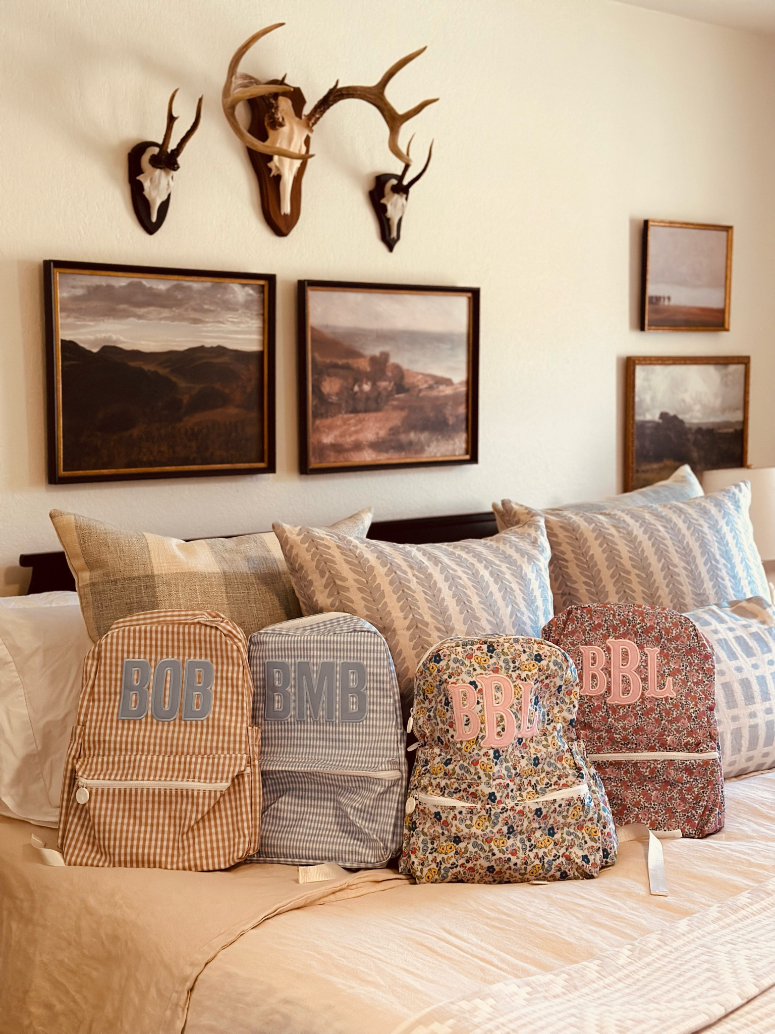 BACKPACK SEASON! 
Our backpacks for the new school year are here and I am so happy with them. The vinyl material is easy to wipe down and I love a ditzy print for the girls. The boys got coordinating plaid’s, and I was sure to use their monogram instead of their real names for safety purposes. 

#LTKFind #LTKBacktoSchool #LTKkids