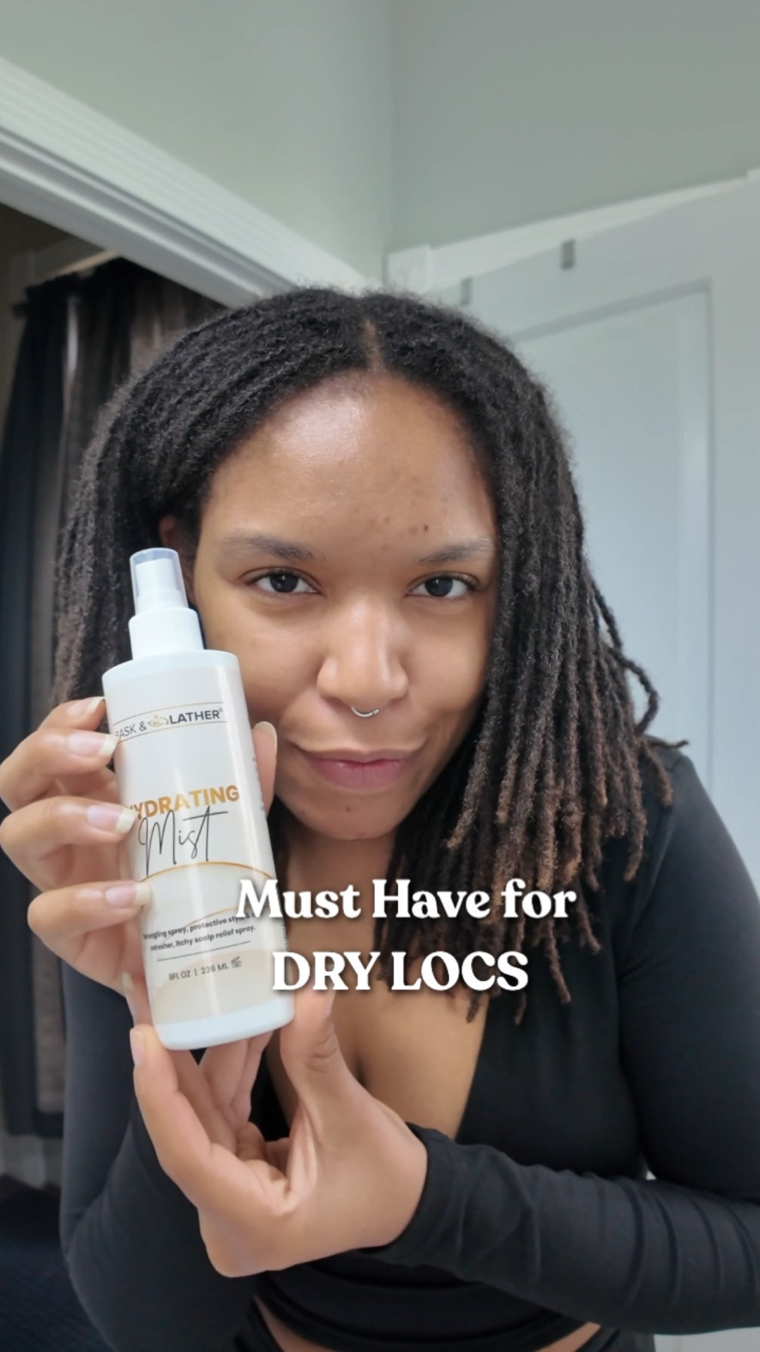 Where has this been all my life?! 🥹 My locs always get so dry once the cold weather hits, but this bask n  Lather Hydrating Mist came through. 

It keeps my hair soft, hydrated, and refreshed without any buildup — perfect for these winter months.

#LTKStyleTip #LTKSaleAlert #LTKBeauty