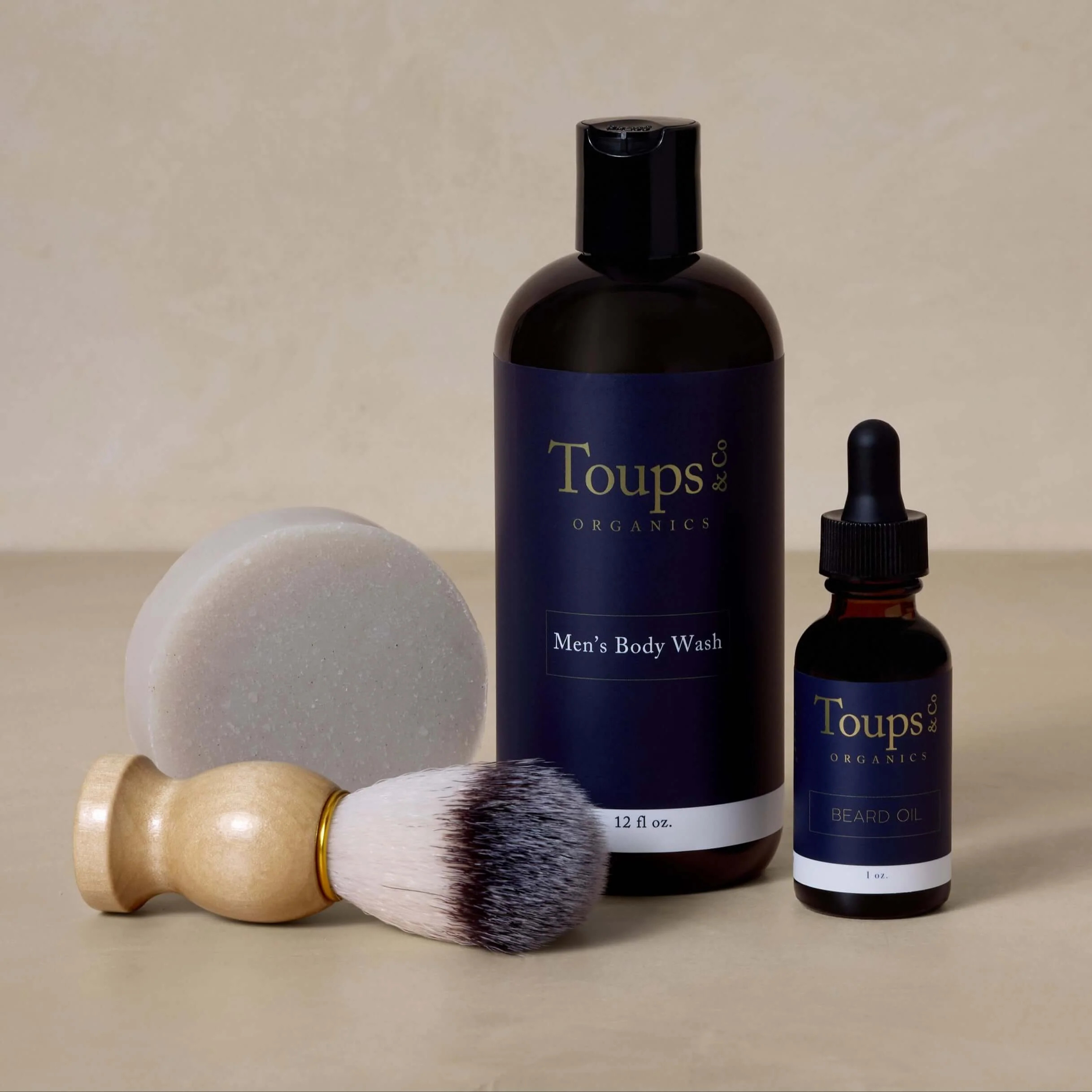 Men’s Grooming Gift Set | Nourishing + Hormone Friendly | Toups and Co Organics