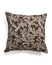 Made In Usa 22x22 Floral Bird Print Pillow | Throw Pillows | Marshalls | Marshalls
