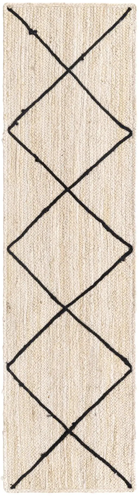 2' 2 x 8' 2 Braided Jute Runner Rug | Rugs Rugs