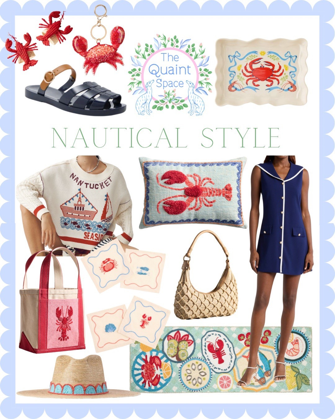 Nautical is having a moment. Are you on board? ⚓️🦞

#LTKHome #LTKParties #LTKShoeCrush