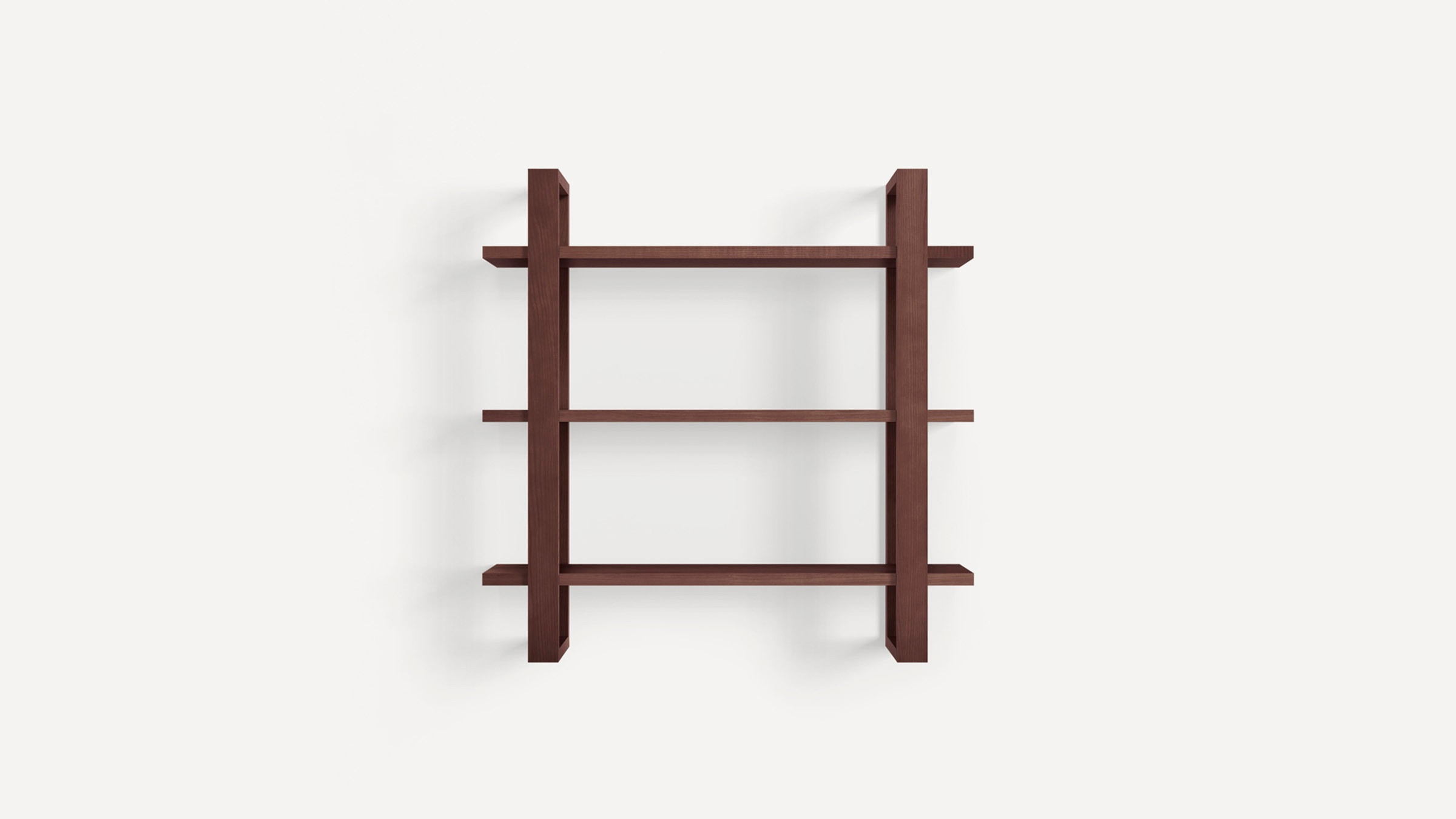 Index Walnut Wall Shelves | Burrow | Burrow