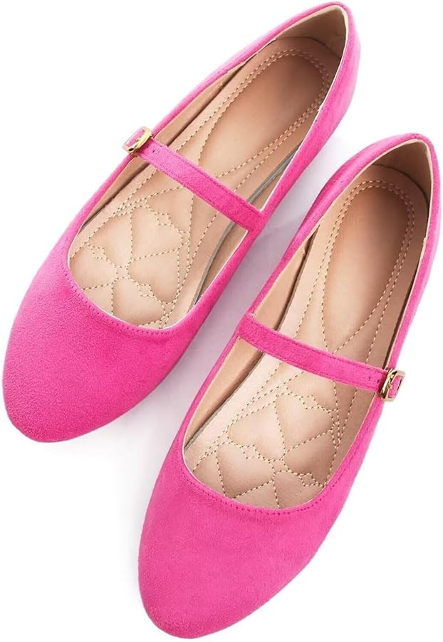 SAILING LU Mary Jane Shoes Women's Flats Dress Shoes for Women Dressy Comfortable Square Toe Slip... | Amazon (US)