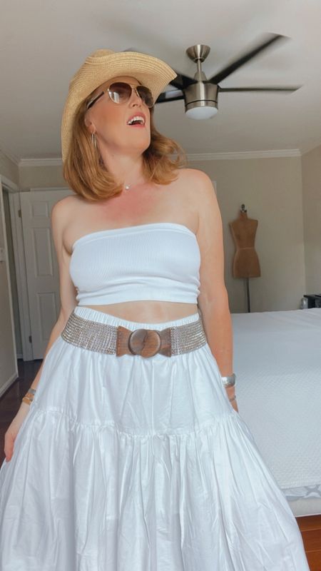 Can’t get enough of the tube top trend this summer. 

#LTKunder100 #LTKunder50 #LTKstyletip