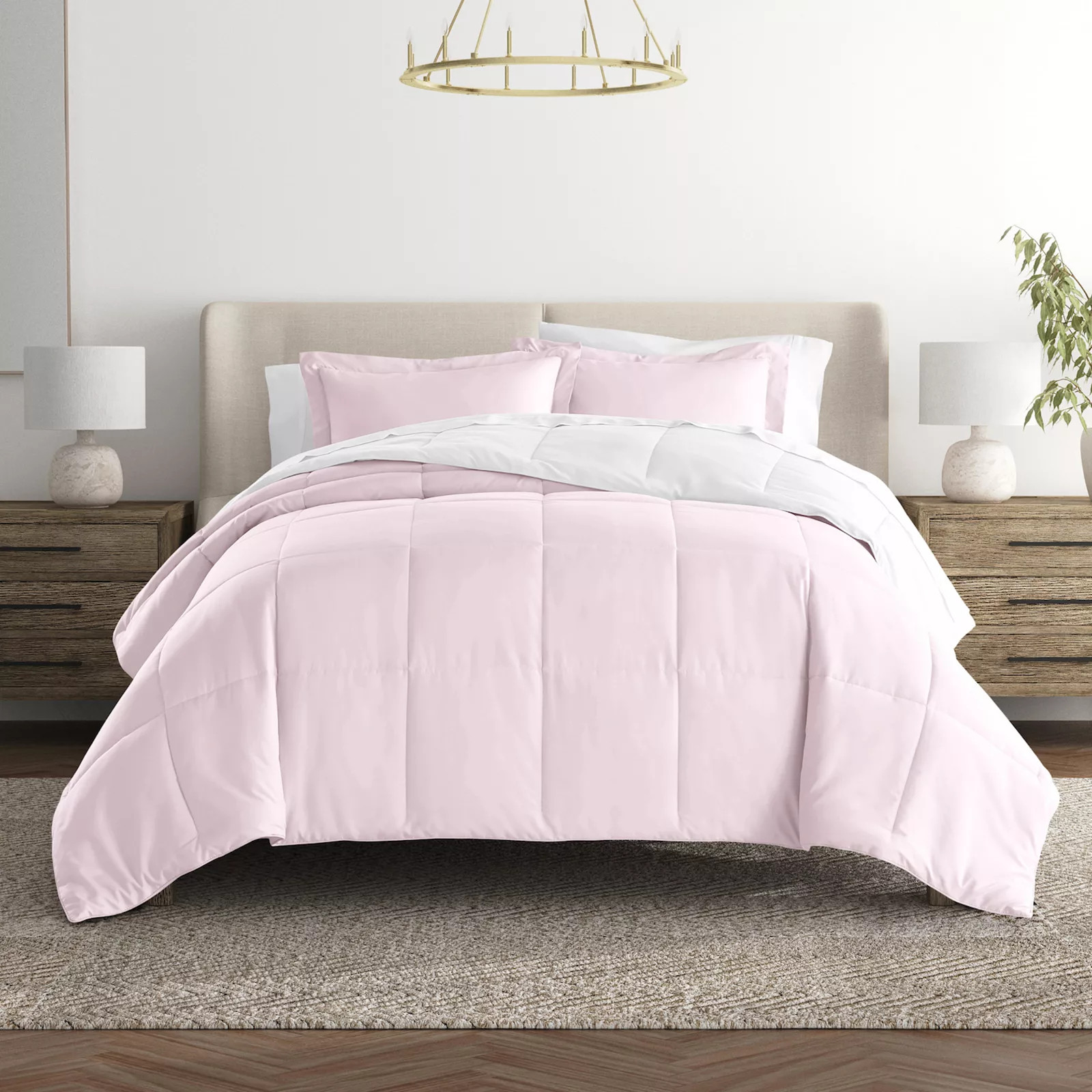 Urban Loft's Light Weight & Reversible Comforter - Down Alternative Set In Solid Colors | Kohl's