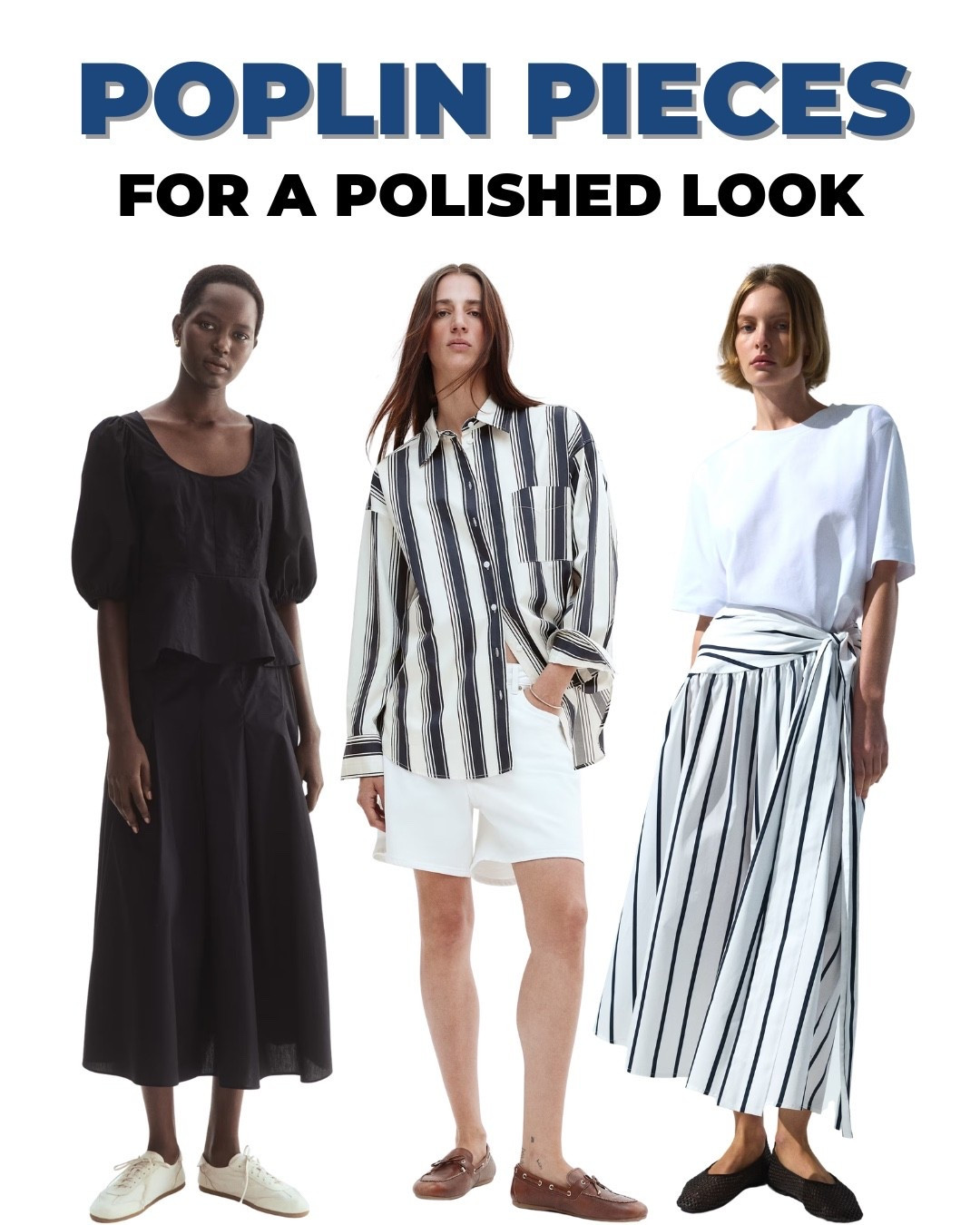 Poplin has that crisp finish that makes everything feel a little smarter. These pieces are perfect when you want your outfit to look fresh, clean, and intentionally put together.

#LTKcanada #LTKstyletip #LTKover50style