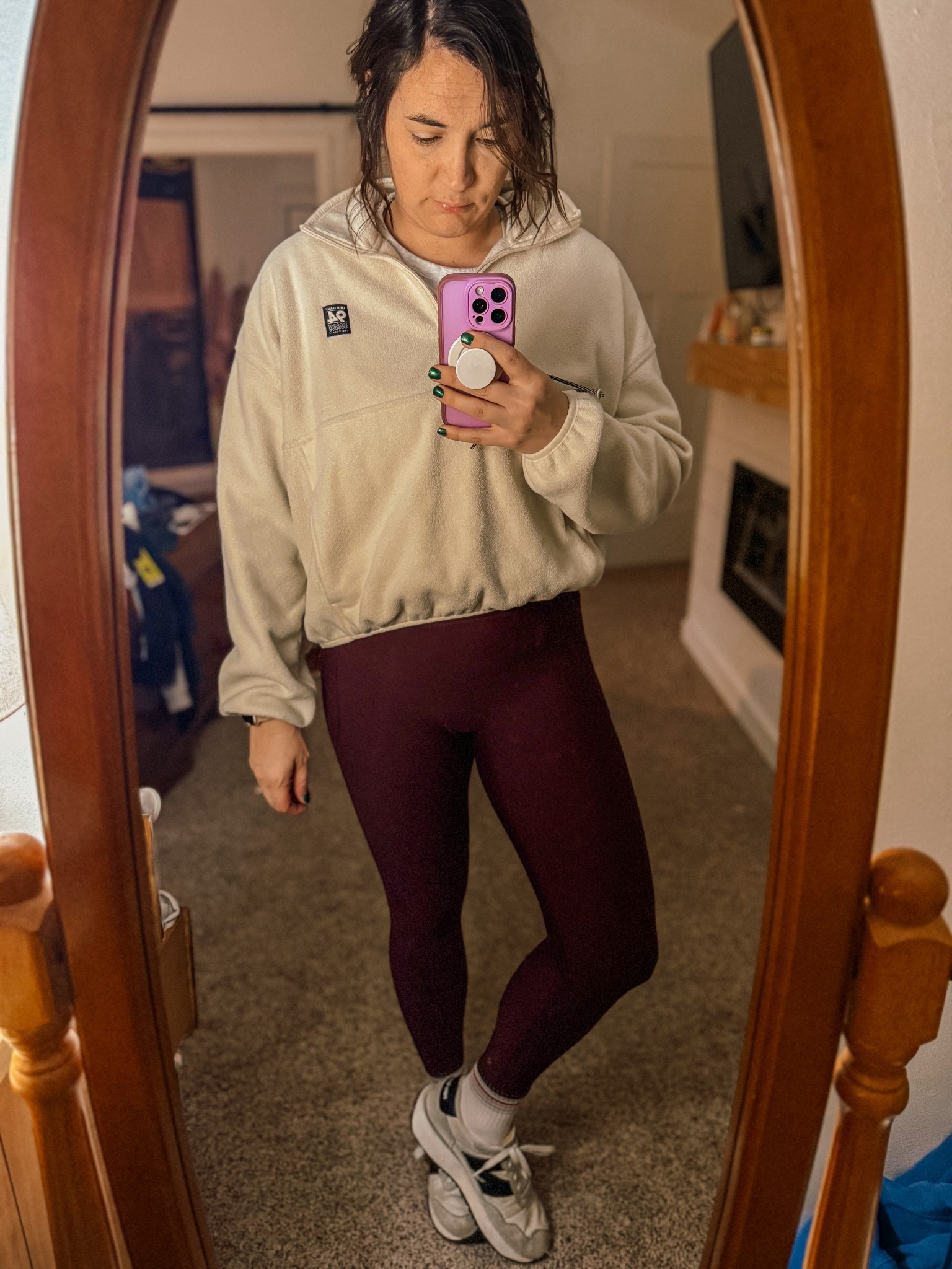 Literally living in this cropped fleece all winter 

#LTKGiftGuide #LTKmomlife #LTKootd