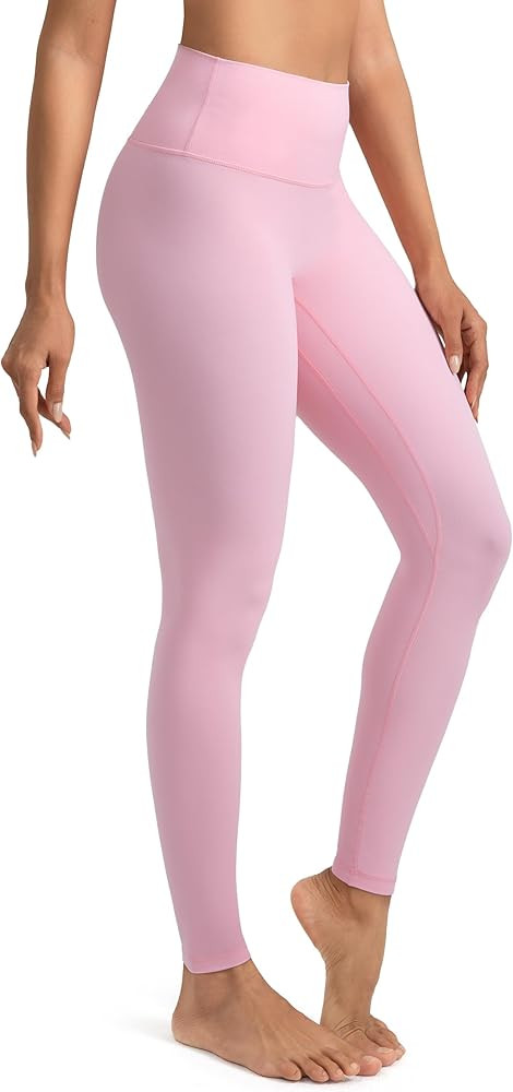 Colorfulkoala Dreamlux No Front Seam Leggings for Women 25"/28" Inseam, High Waisted Buttery Soft... | Amazon (US)