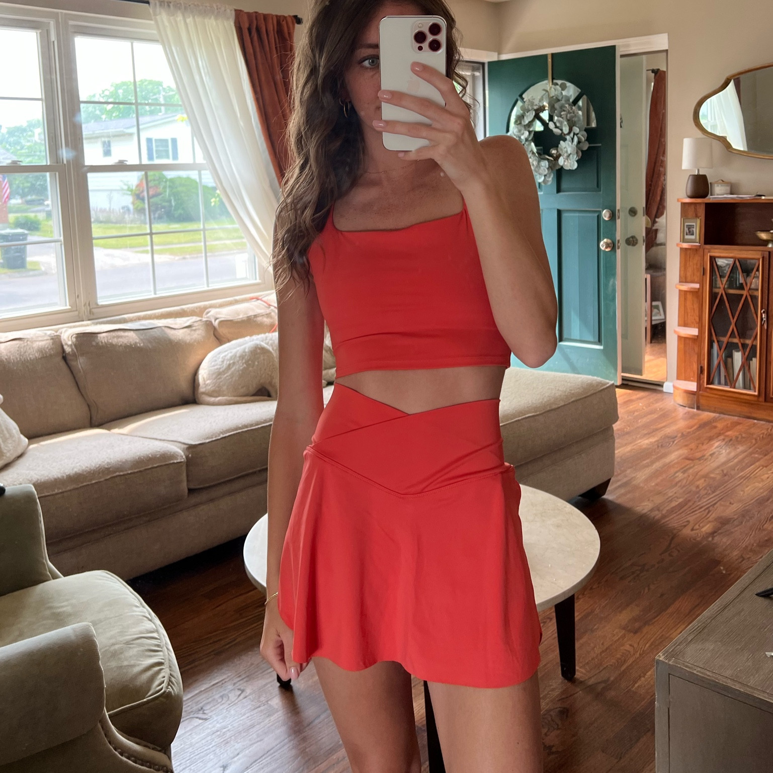 Softest workout set, perfect color for summer! Size small top, XS bottoms

#LTKFind #LTKfit #LTKunder50