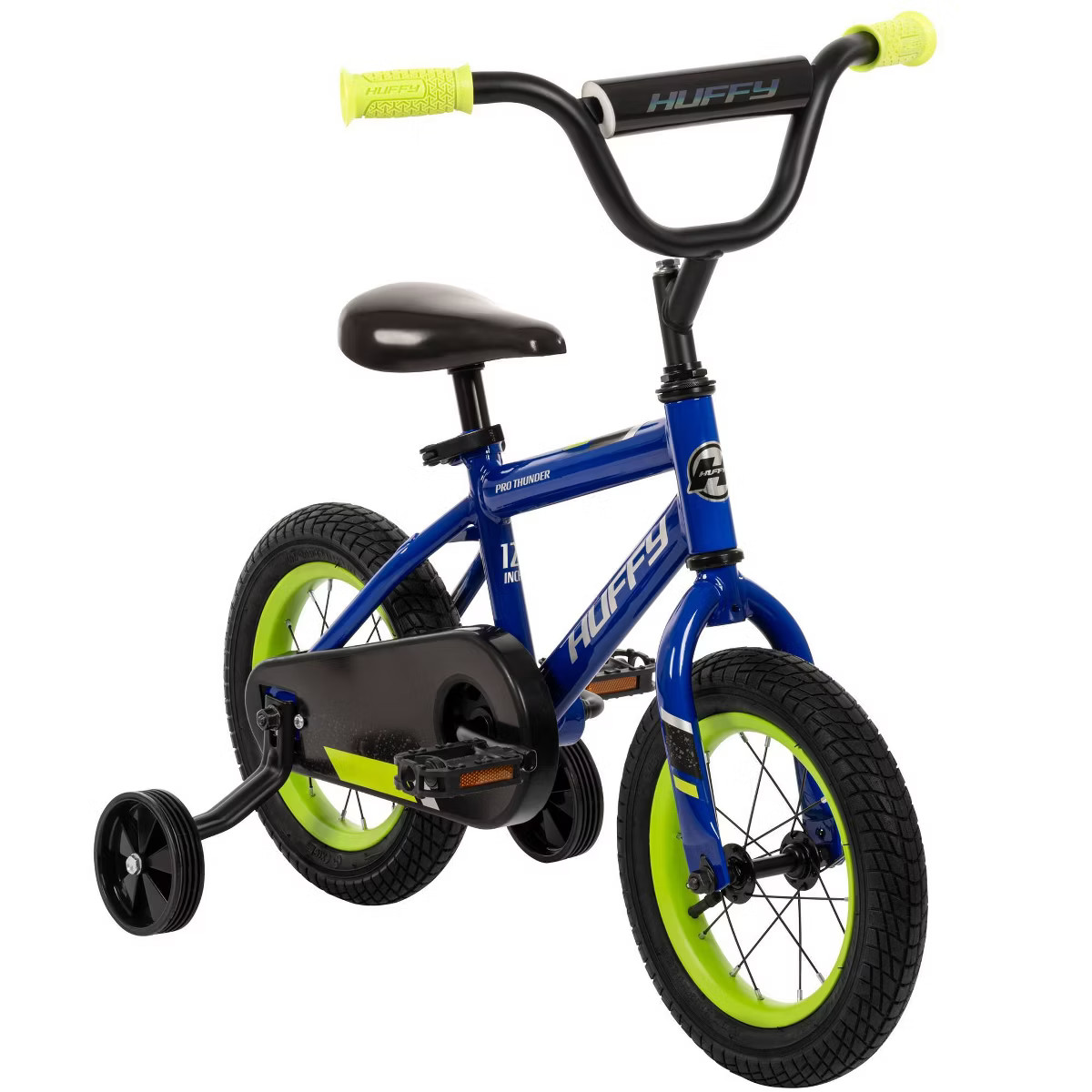 Huffy Pro Thunder Kids' Bike - 12" Wheels - Training Wheels - Blue | Target