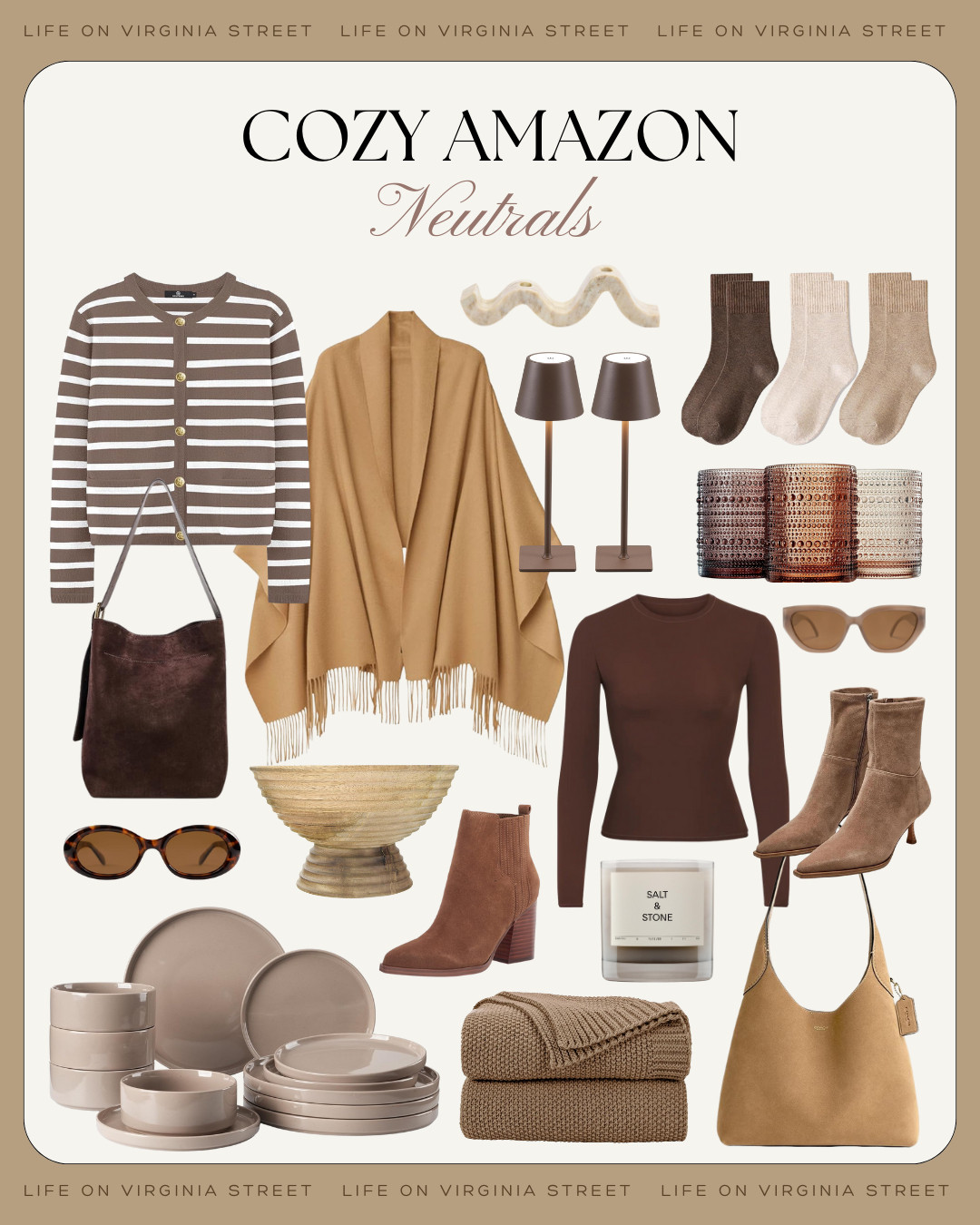 Loving these cozy Amazon neutrals for fall! From chic fall outfit pieces to home decor, these shades of chocolate mousse and camel are so pretty for the approaching months! #ltkhome #ltkfindsunder50 #ltkfindsunder100 #ltkstyletip #ltkseasonal #ltkworkwear #ltksalealert 

 

#LTKSeasonal #LTKHome #LTKFindsUnder50