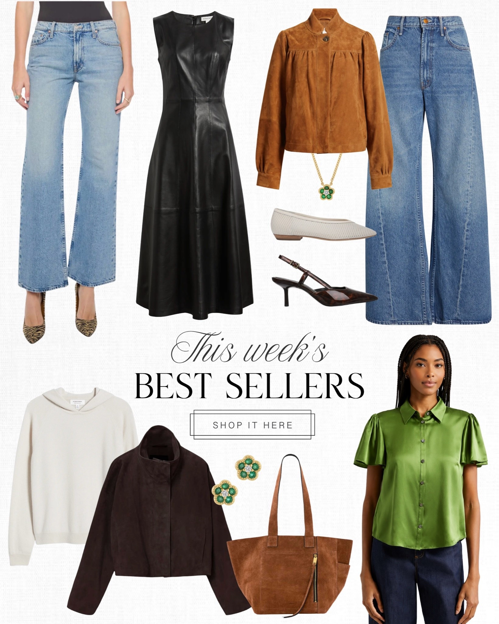 Top 10 Best Sellers: This week’s best sellers featuring the Nordstrom Anniversary Sale. These Mother Bookie jeans are one of my top picks from the sale — my daughter copied me and bought the same pair! 😂 I’m loving these stand collar suede jackets and these two (here & here) are timeless pieces that you will wear all season long.

#LTKootd #LTKSaleAlert #LTKPetite