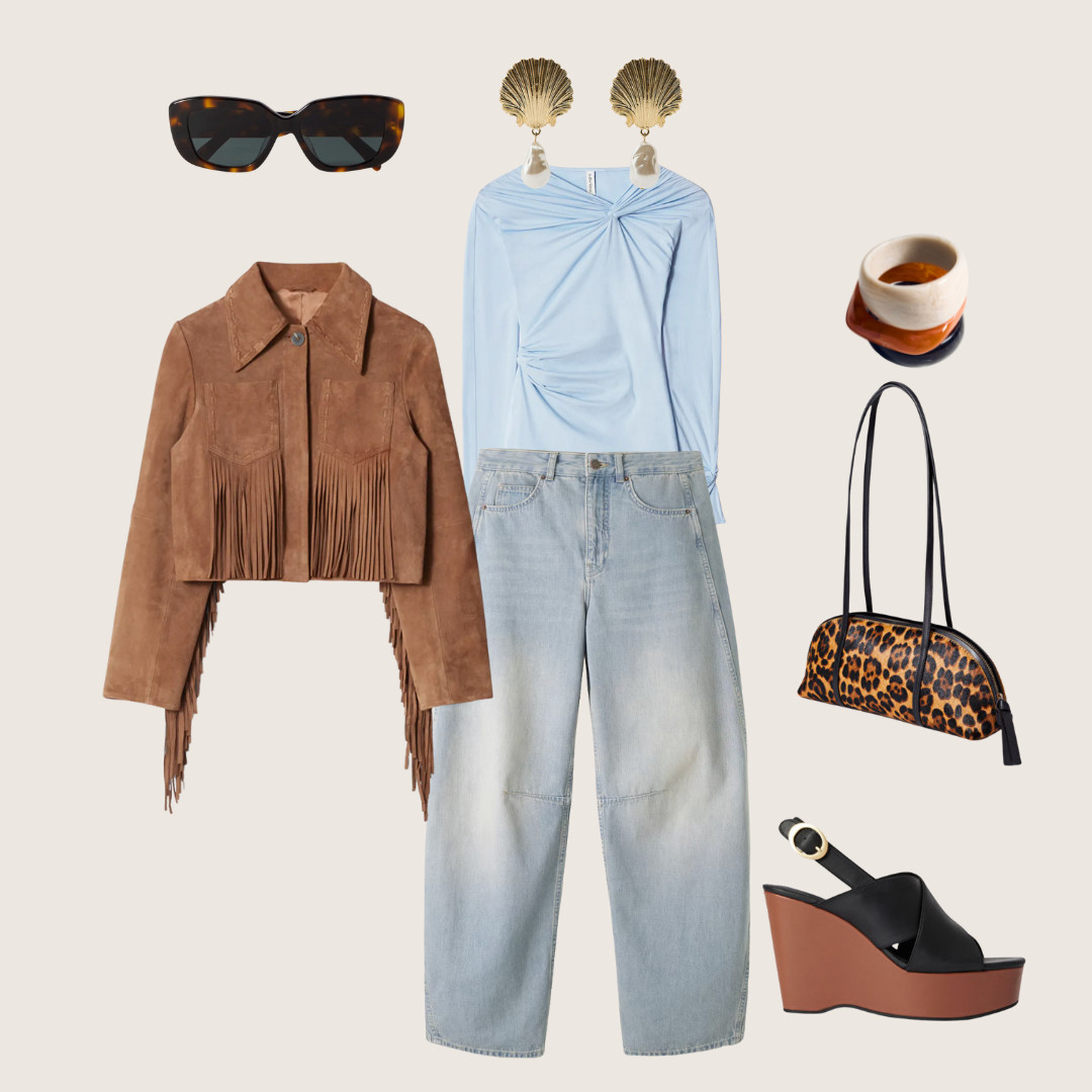 3 - The suede jacket you are seeing all over your feed with a twist! ⁠

#bohotrend #springtrends #over30fashion 

 #LTKuk #LTKspring #LTKeurope