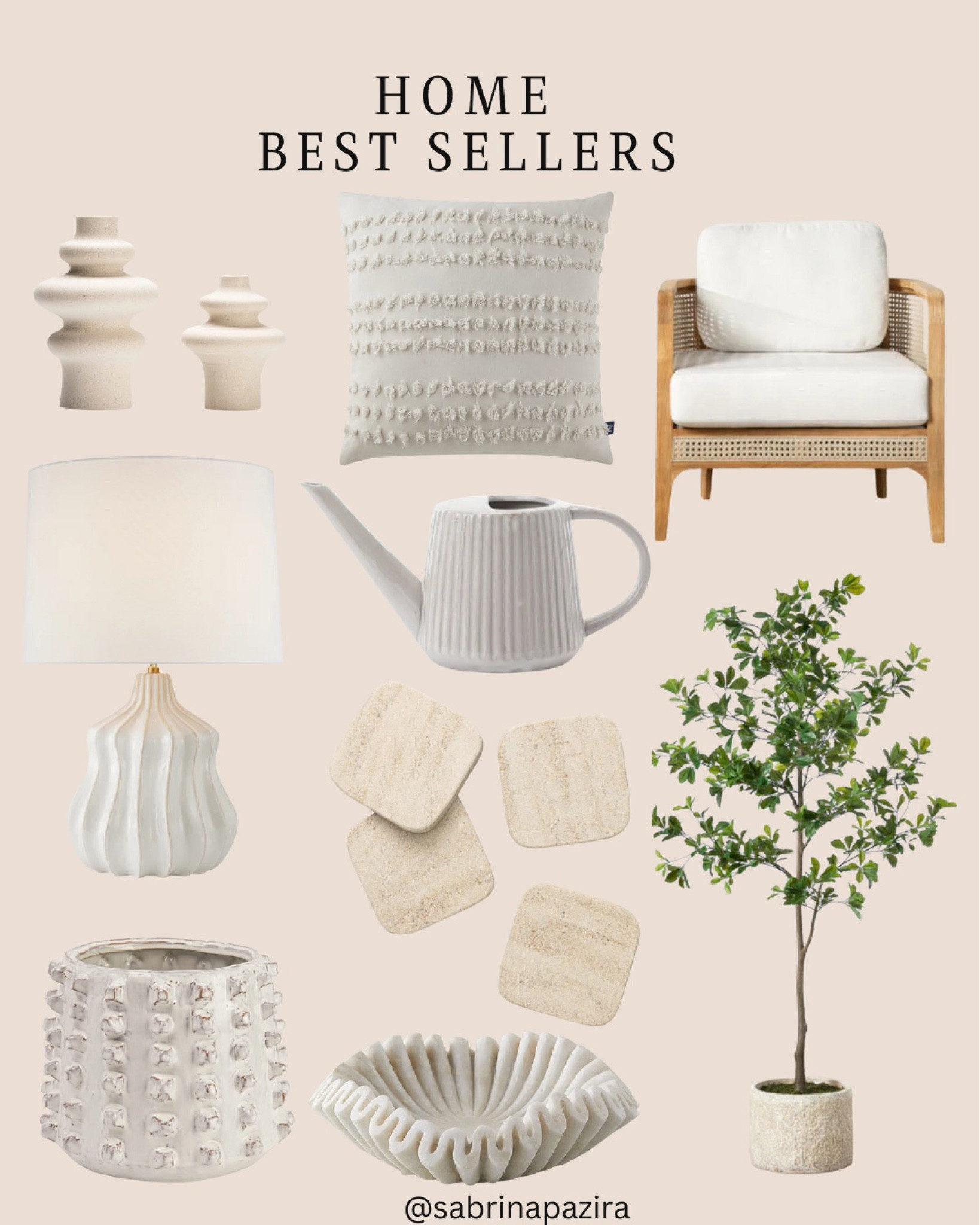 Home best sellers, candlesticks, throw pillows, planter, faux plant, lamp, watering can, coasters, bowl, neutrals 

#LTKunder100 #LTKSeasonal #LTKhome