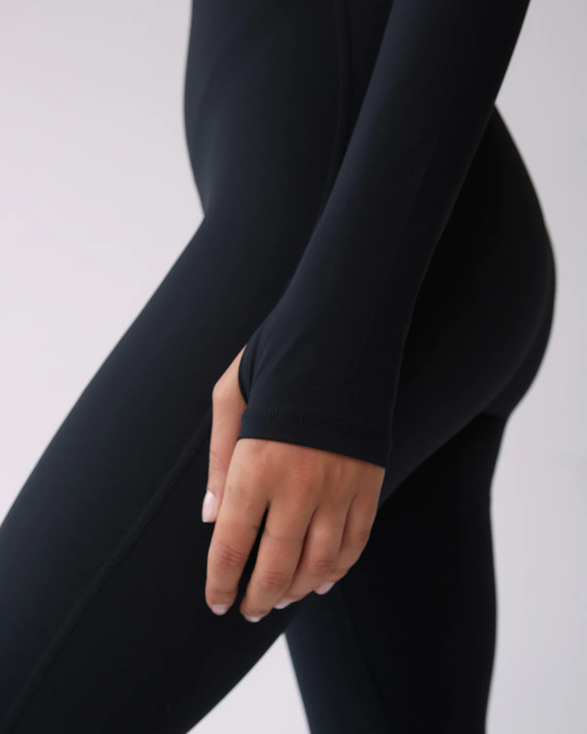Ultimate Long Sleeve Unitard - Black | Adanola UK
