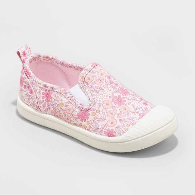 Toddler Kaleigh Slip-On Apparel Sneakers - Cat & Jack™ | Target