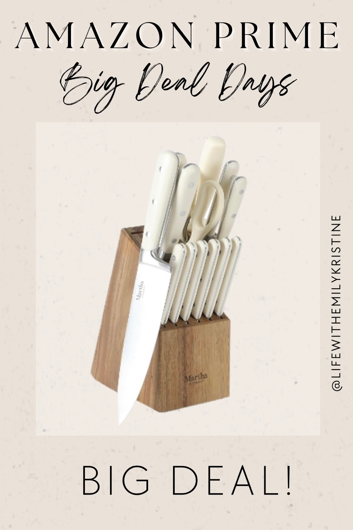 21% OFF - MARTHA STEWART KNIVES SET ✨

#LTKhome #LTKxPrime
