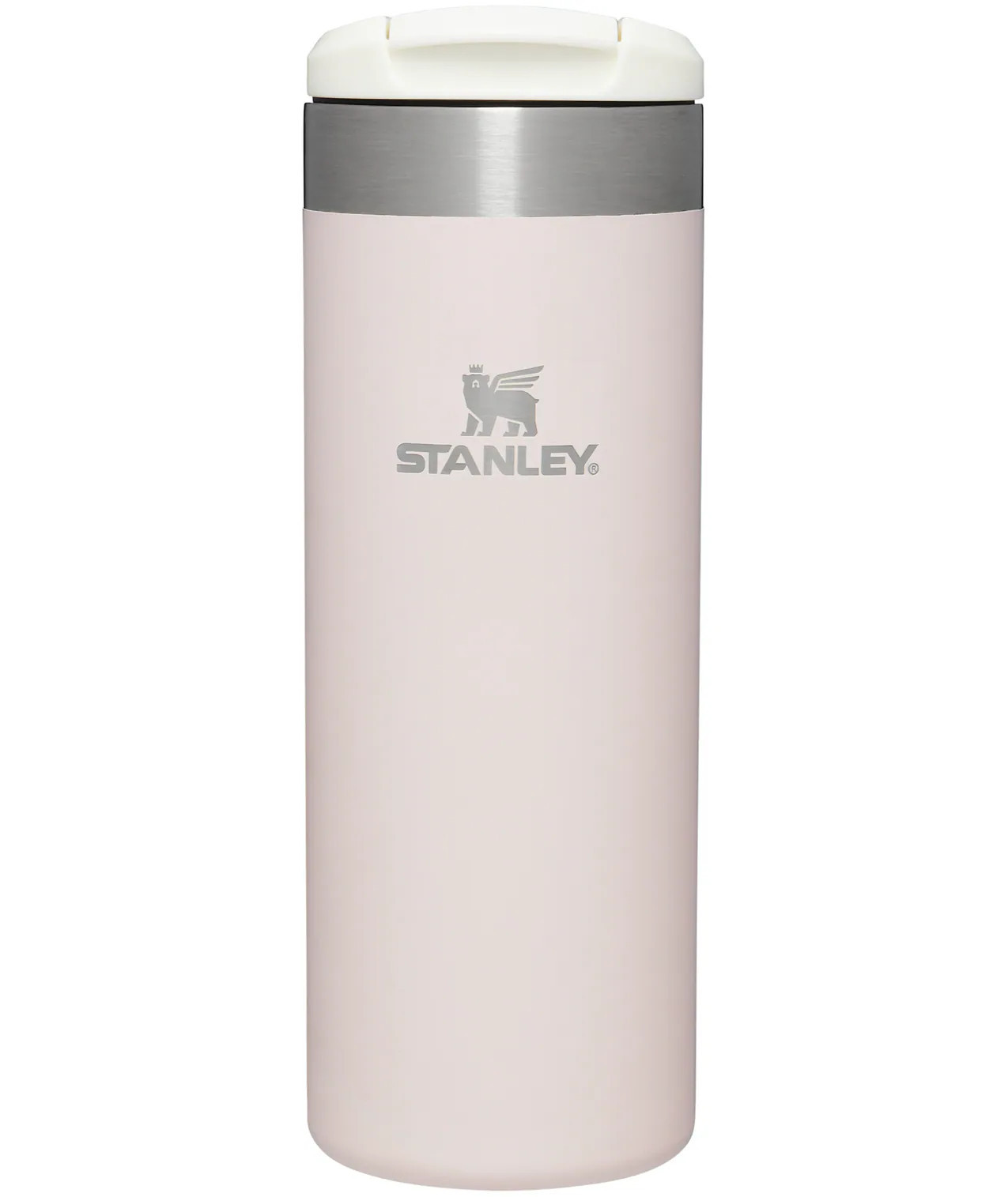 Stanley 16-fl oz Stainless Steel Insulated Tumbler- Rose Quartz Glimmer in Pink | 10-10787-123 | Lowe's