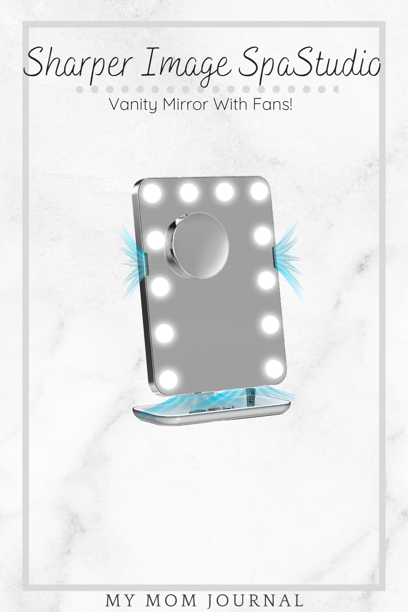 Sharper Image SpaStudio Hollywood Vanity Mirror with Fans is on sale for $160, normally $230 at QVC!

#giftsforteens #giftideas #dotd #giftsforwomen #qvc #makeup #skincare 

#LTKbeauty #LTKsalealert #LTKHolidaySale