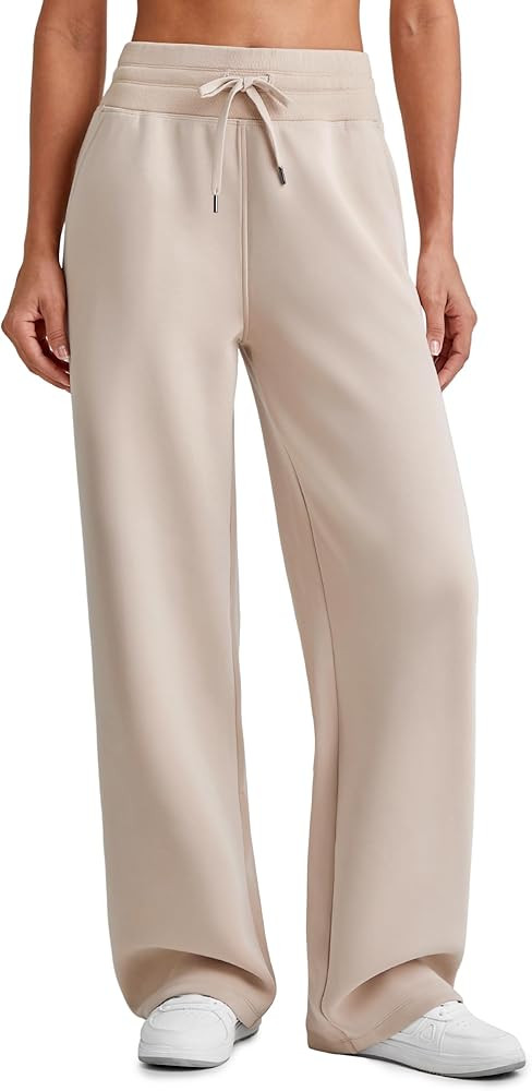 G4Free Smoofit Modal Soft Wide Leg Sweatpants for Women High Waist Drawstring Casual Lounge Pants... | Amazon (US)