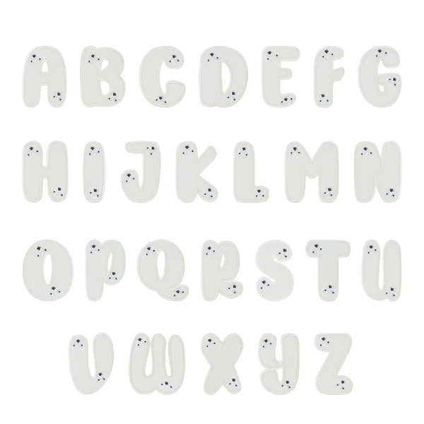 Winter White Cozy Letter Patch | Stoney Clover Lane