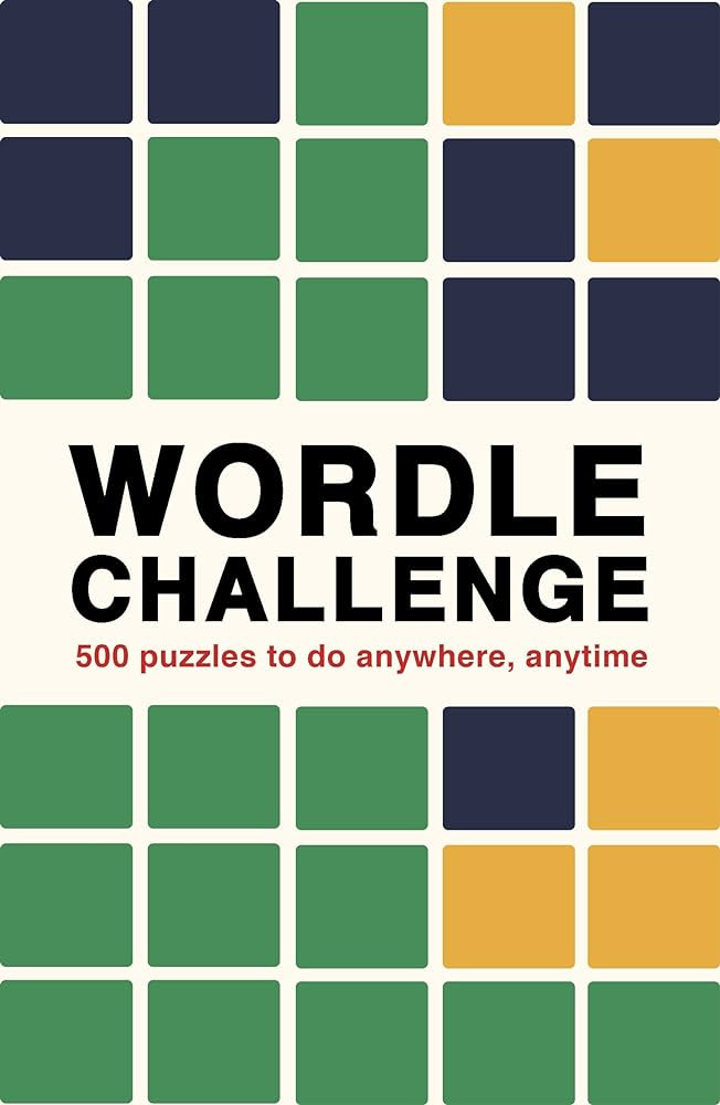 Wordle Challenge: 500 Puzzles to do anywhere, anytime (Puzzle Challenge, 1) | Amazon (US)