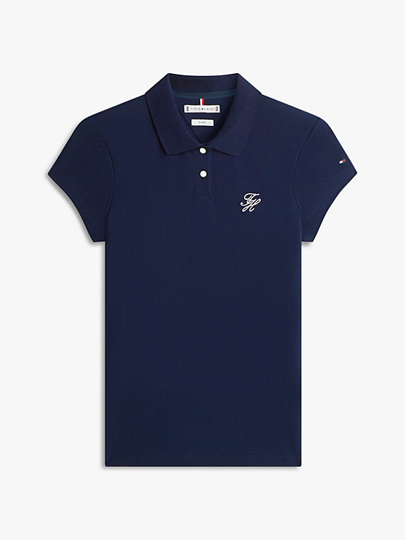 1985 Slim Fit Poloshirt mit Logo-Stickerei | Tommy Hilfiger (DE)