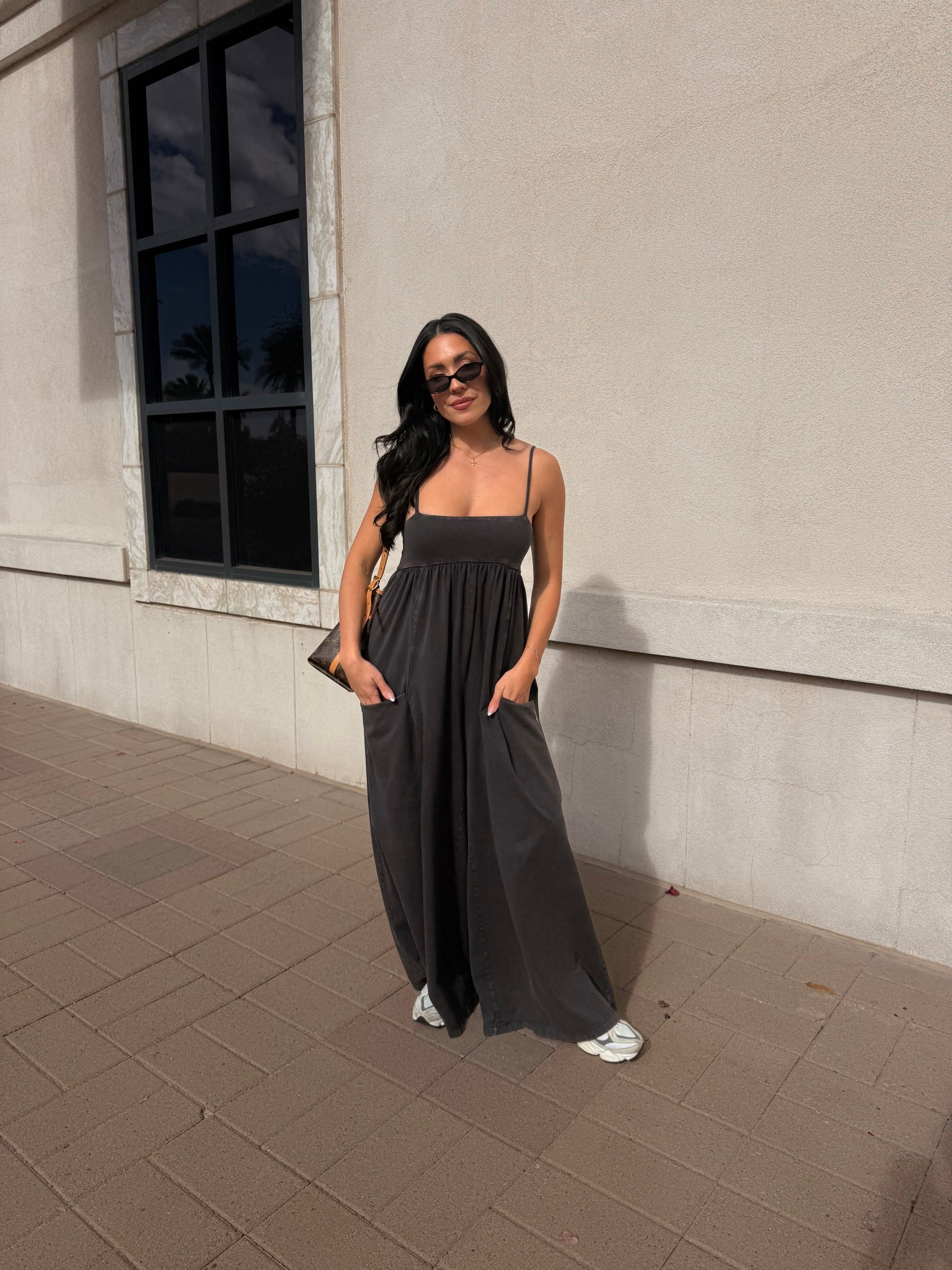 Quick lunch date with the boys! Wearing this free people jumpsuit in a size XS 

Active 
Mom outfit 


#LTKActive #LTKSeasonal #LTKgrwm