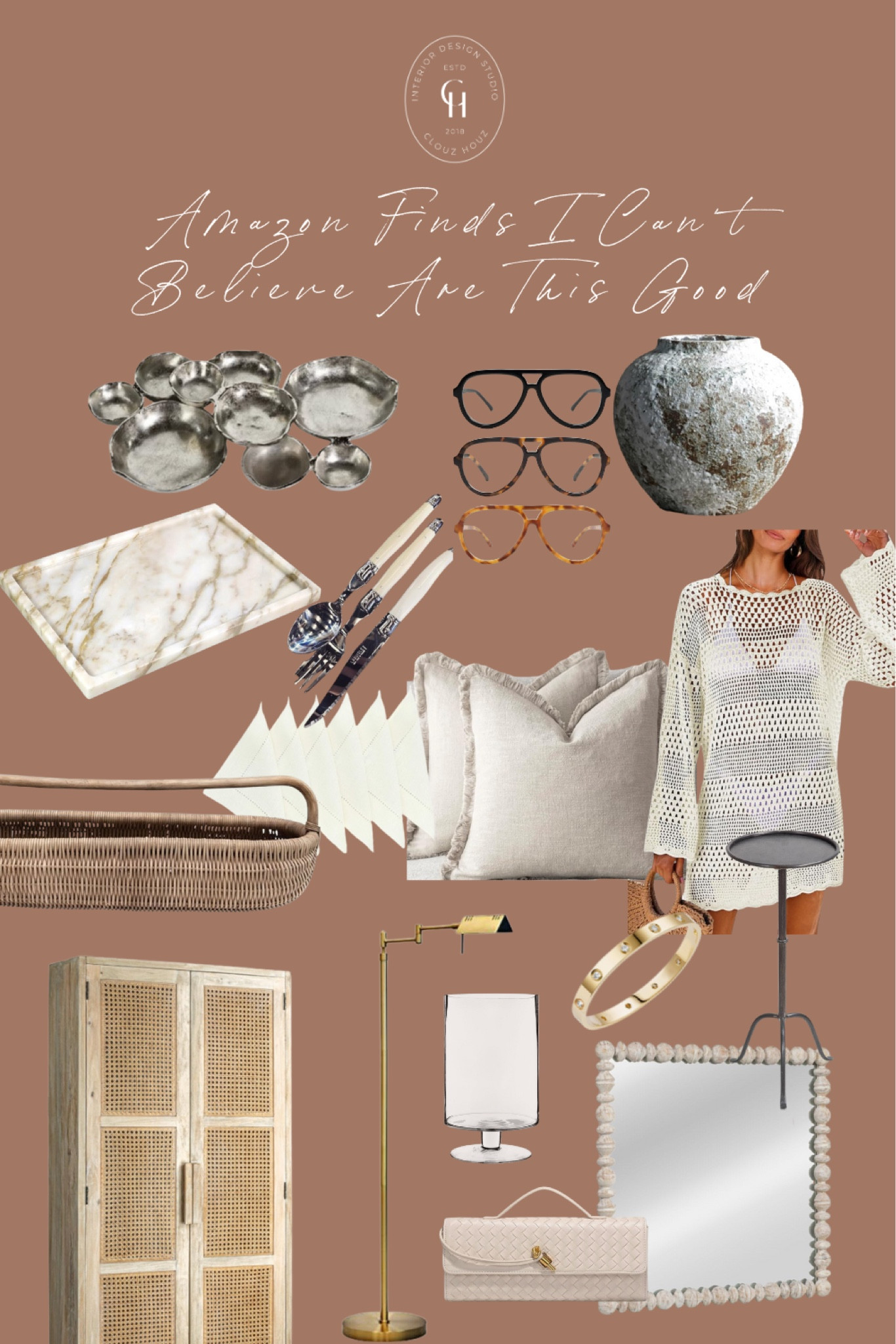 16 Amazon finds that aren’t basic, don’t look cheap, and actually have charm and some character! I have some of these pieces, others are in my cart, but after reading reviews, this is my list:

#LTKWatchNow #LTKHome #LTKMostLoved