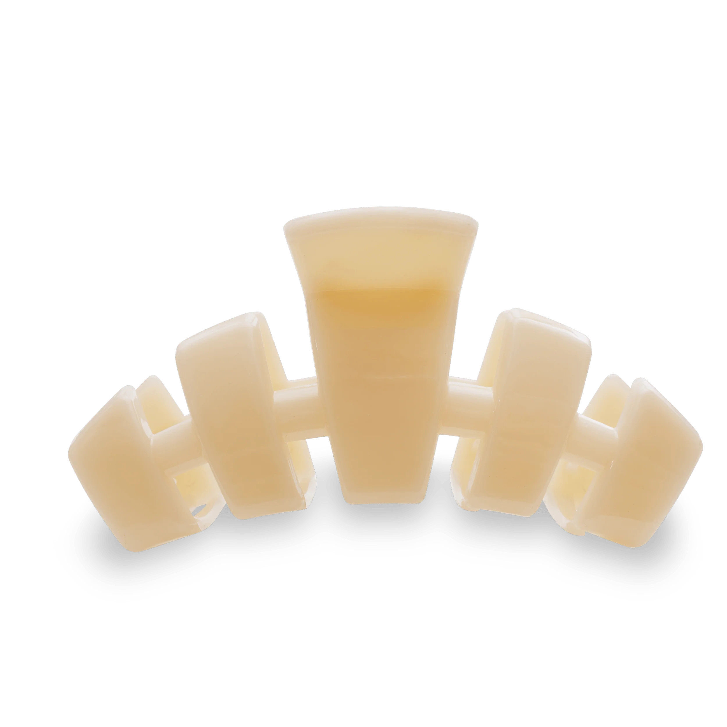 Classic Almond Beige Medium Claw Clip | TELETIES