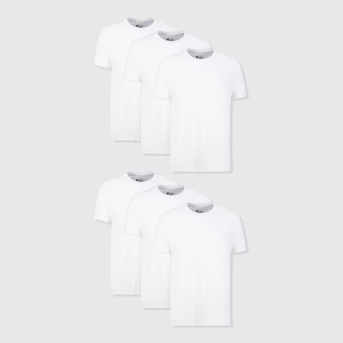 Hanes Men's Crewneck T-Shirt with Fresh IQ - White | Target