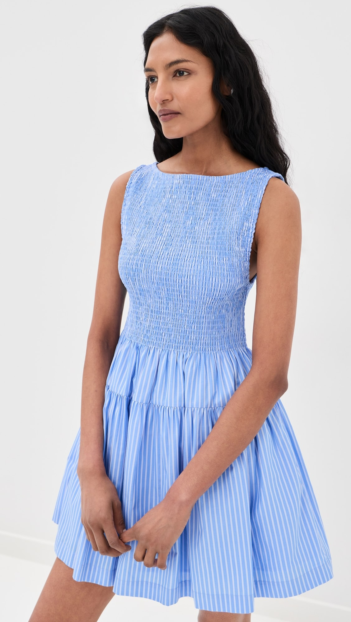 The Cosima Smocked Mini Dress | Shopbop