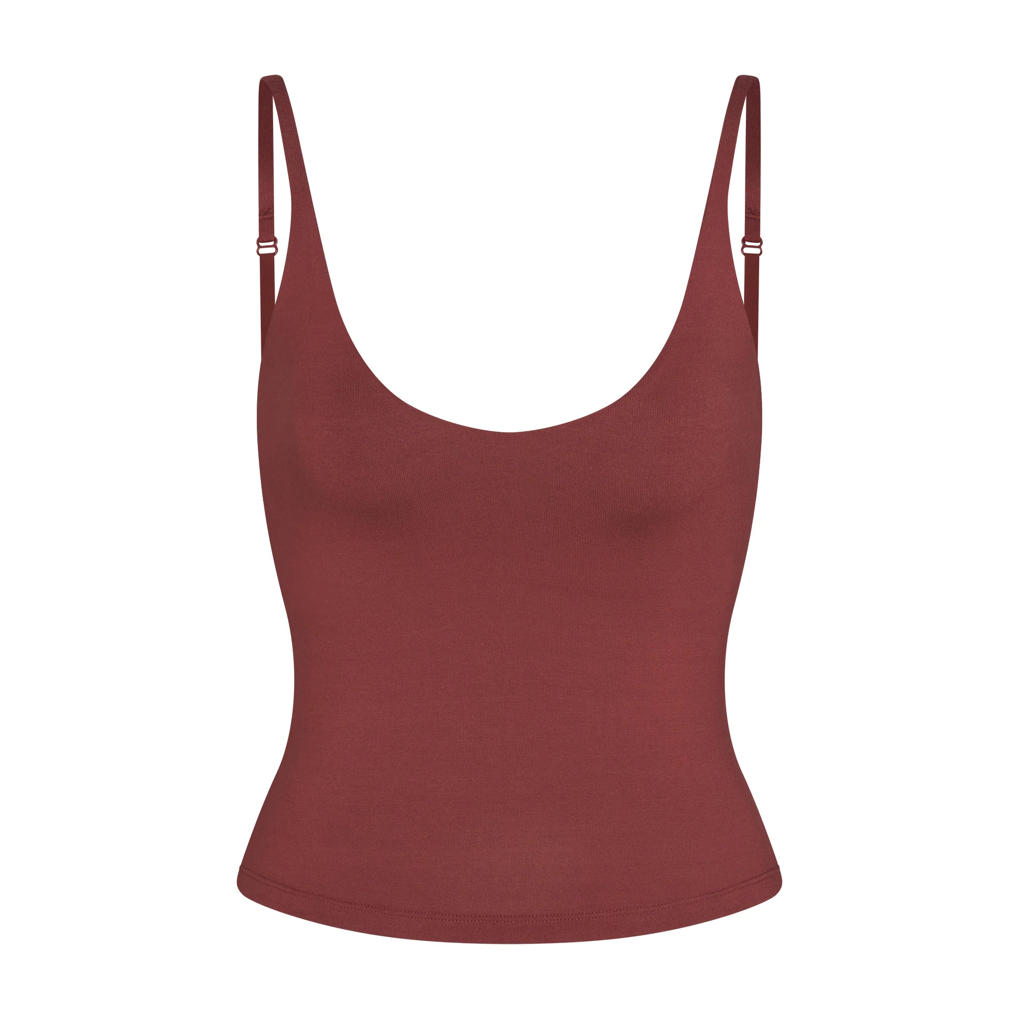 SMOOTH LAYERS SCOOP NECK CAMI | HENNA | SKIMS | SKIMS (US)