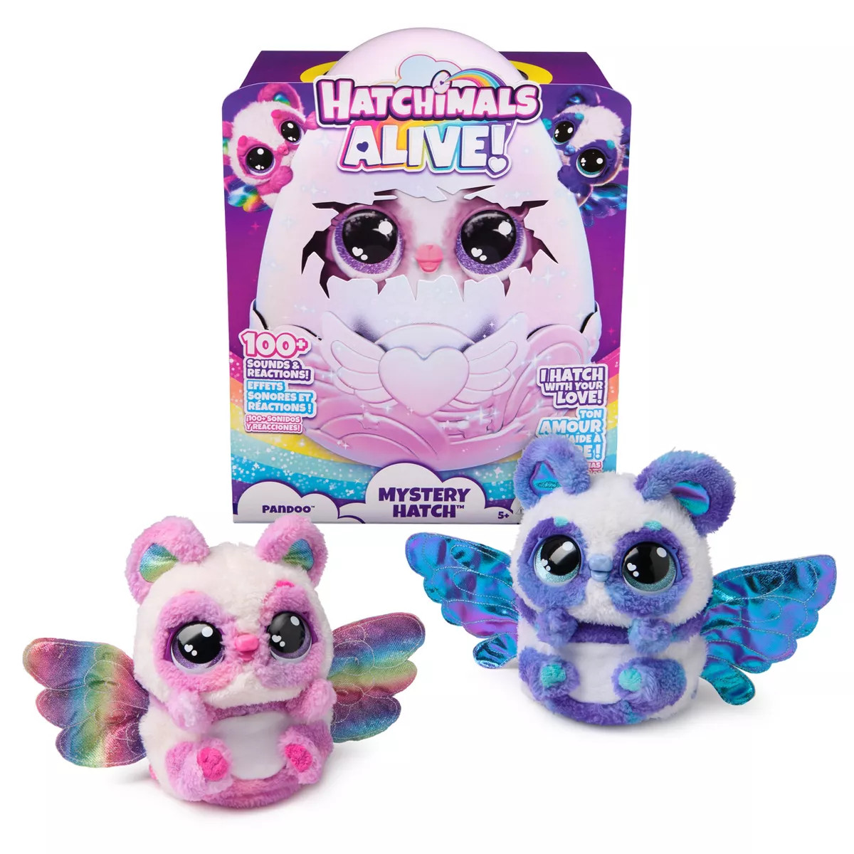Hatchimals Alive Mystery Hatch Interactive Pandoo with Mist, Lights & Sounds | Target