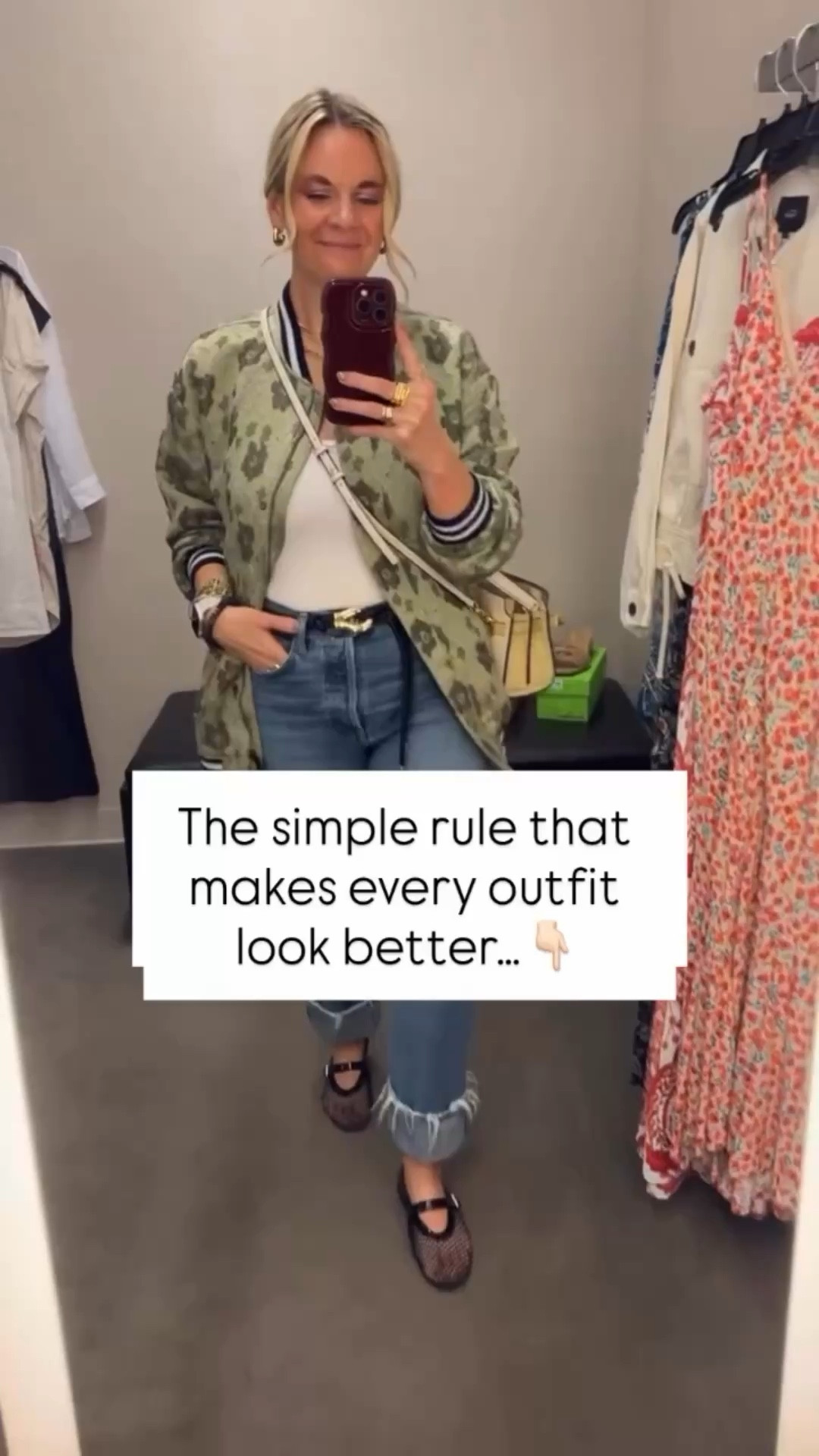 ✨ Ever put on an outfit and feel like something is off? The secret is The Rule of Thirds! 

Instead of splitting your outfit in half (which can make you look boxy or unbalanced), try dividing it into ⅓ + ⅔ proportions. This creates a more flattering, effortless look.👖 

Example: 
High-waisted jeans + a tucked-in sweater = ✔️ 
🚫 Low-rise jeans + a long untucked top = ❌ 

Try it out and see the difference! Would you wear this? 👇
#personalstylist #stylehack #fashiontips  #howtostyle #effortlessstyle styletricks fashionhacks wardrobetips stylemadeeasy outfitideas