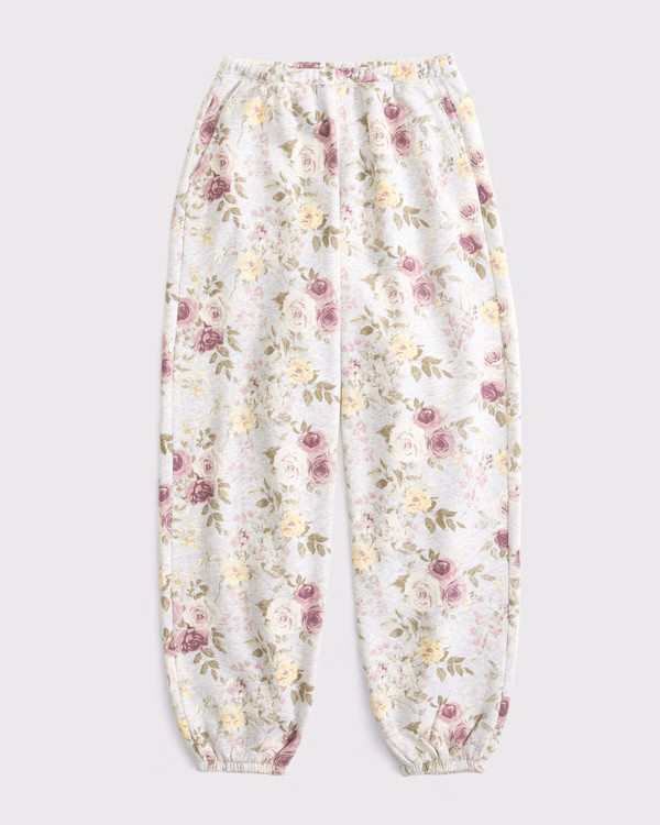 High Rise Sunday Baggy Sweatpant | Abercrombie & Fitch (US)